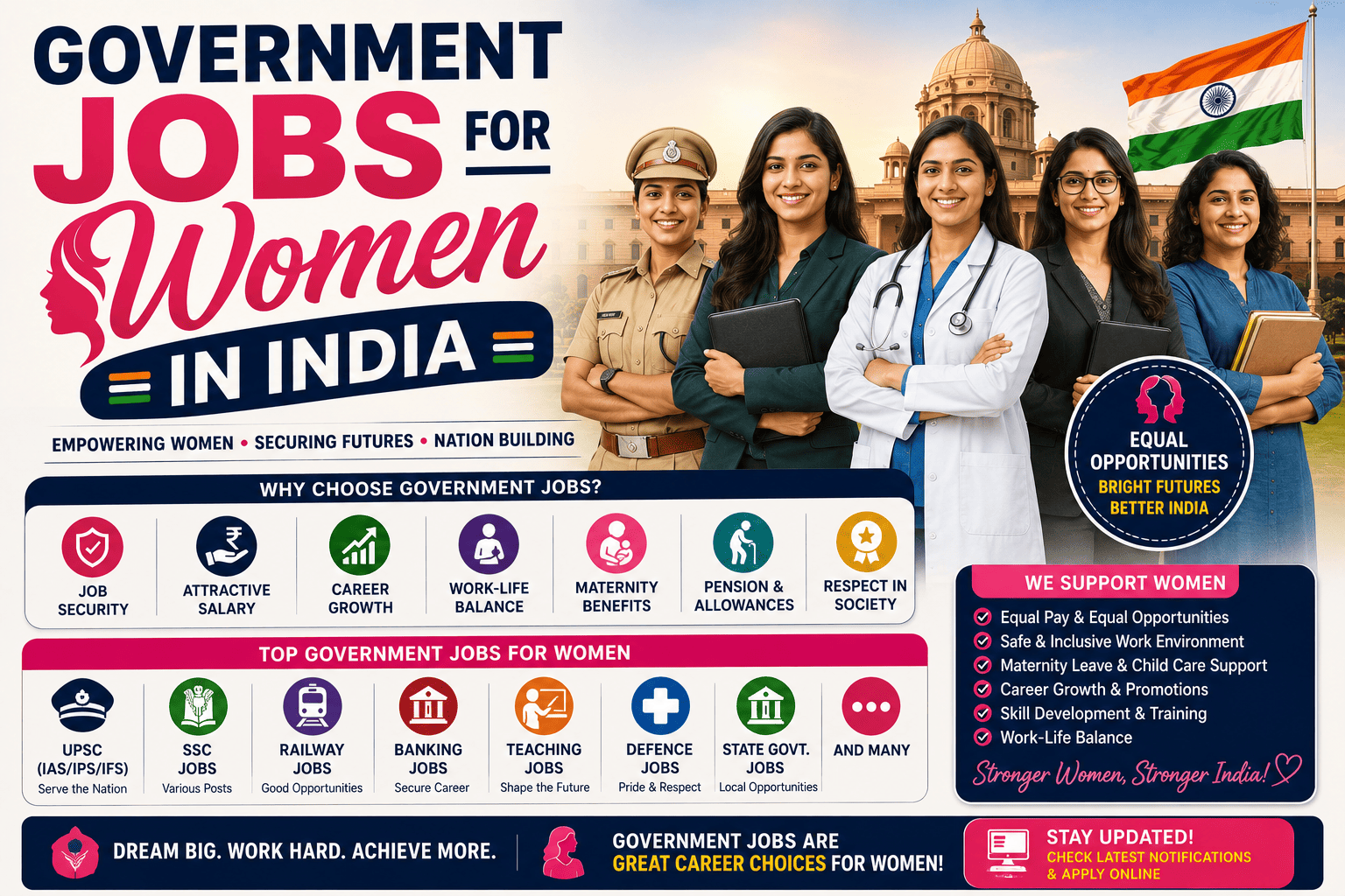 Government Jobs for Women
