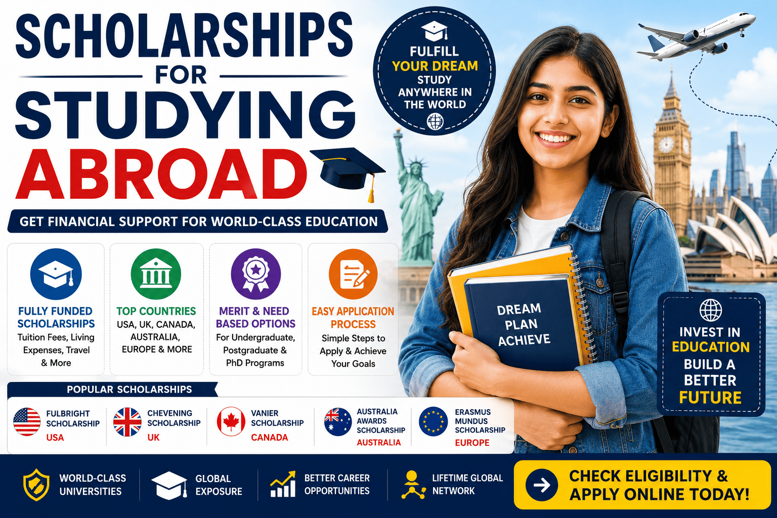 Scholarships for Studying Abrod